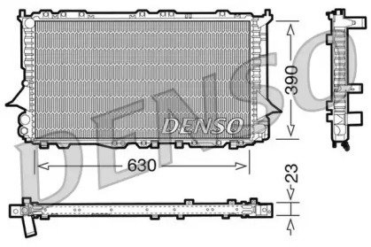 Теплообменник (DENSO: DRM02002)