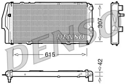 Теплообменник (DENSO: DRM02003)