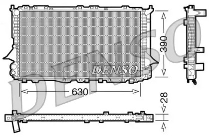 Теплообменник (DENSO: DRM02005)