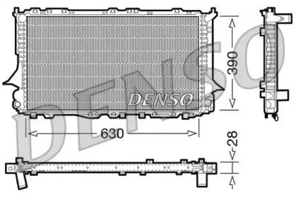 Теплообменник (DENSO: DRM02006)