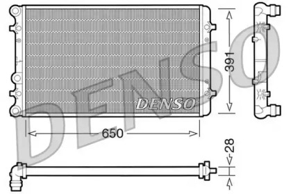 Теплообменник (DENSO: DRM02007)