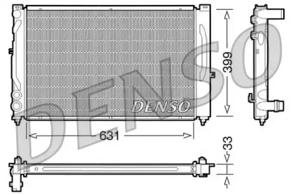 Теплообменник (DENSO: DRM02020)