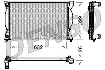 Теплообменник (DENSO: DRM02033)