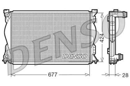 Теплообменник (DENSO: DRM02036)