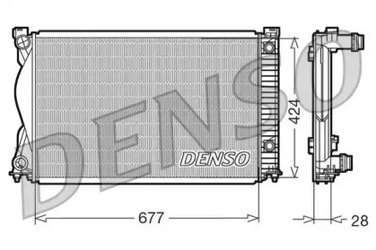 Теплообменник (DENSO: DRM02037)