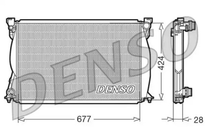 Теплообменник (DENSO: DRM02038)