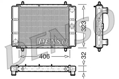 Теплообменник (DENSO: DRM03001)