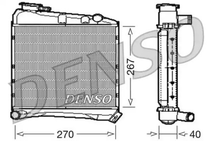 Теплообменник (DENSO: DRM03020)