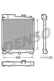 Теплообменник (DENSO: DRM05029)