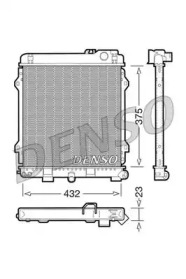 Теплообменник (DENSO: DRM05031)