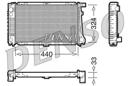 Теплообменник (DENSO: DRM05032)