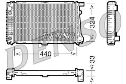 Теплообменник (DENSO: DRM05033)