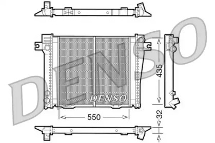 Теплообменник (DENSO: DRM05036)