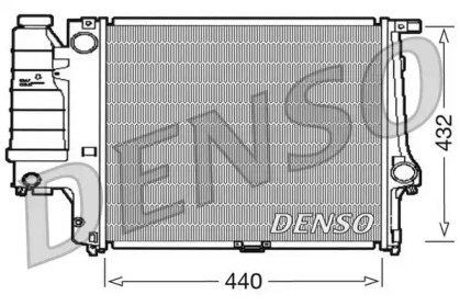 Теплообменник (DENSO: DRM05037)