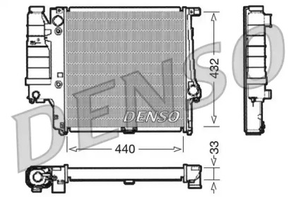 Теплообменник (DENSO: DRM05038)