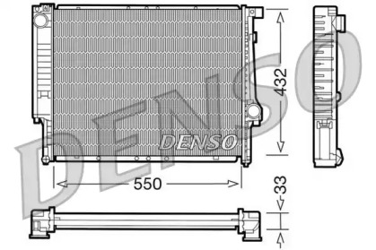 Теплообменник (DENSO: DRM05041)