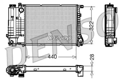 Теплообменник (DENSO: DRM05042)