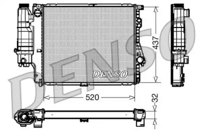 Теплообменник (DENSO: DRM05043)