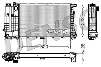 Теплообменник (DENSO: DRM05045)