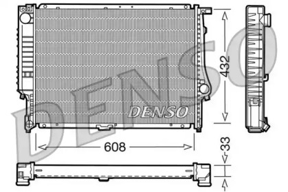 Теплообменник (DENSO: DRM05052)