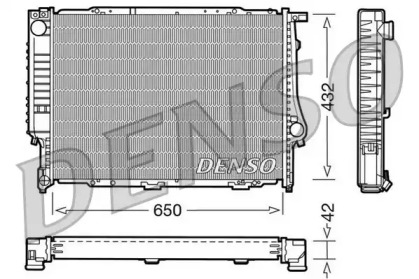 Теплообменник (DENSO: DRM05055)