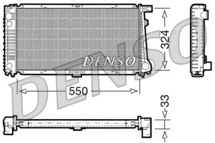 Теплообменник (DENSO: DRM05058)