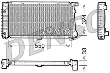 Теплообменник (DENSO: DRM05059)