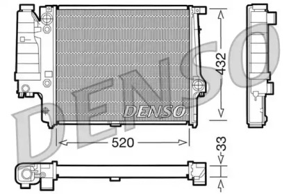 Теплообменник (DENSO: DRM05060)