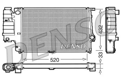 Теплообменник (DENSO: DRM05063)