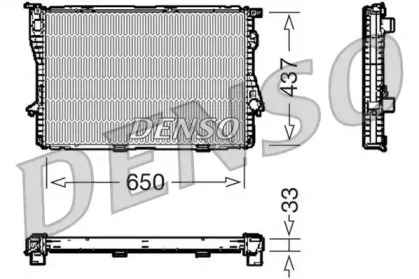 Теплообменник (DENSO: DRM05067)