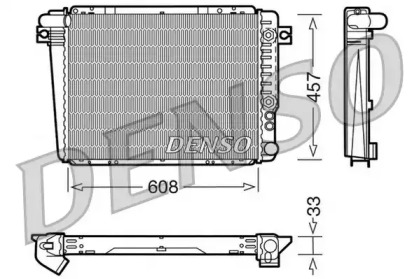 Теплообменник (DENSO: DRM05071)