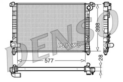 Теплообменник (DENSO: DRM05100)