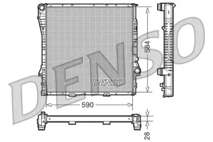 Теплообменник (DENSO: DRM05115)