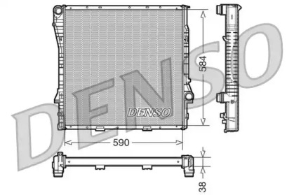 Теплообменник (DENSO: DRM05117)