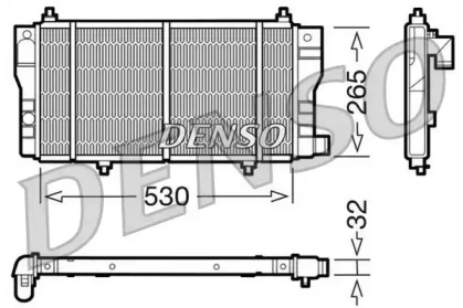 Теплообменник (DENSO: DRM07002)