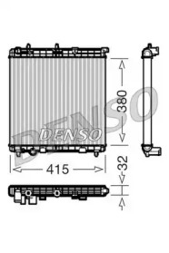 Теплообменник (DENSO: DRM07011)