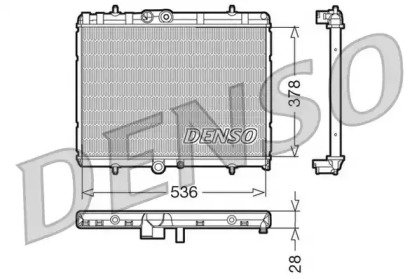 Теплообменник (DENSO: DRM07015)