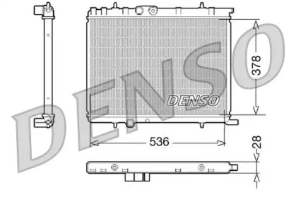 Теплообменник (DENSO: DRM07021)