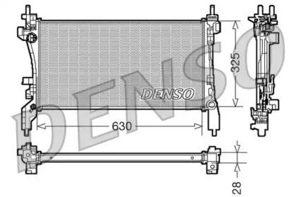 Теплообменник (DENSO: DRM07041)