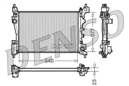 Теплообменник (DENSO: DRM07042)