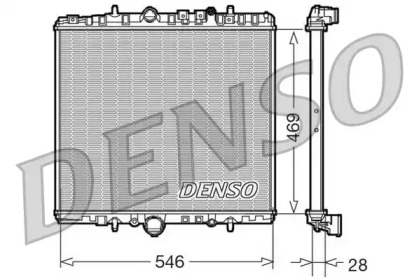 Теплообменник (DENSO: DRM07061)