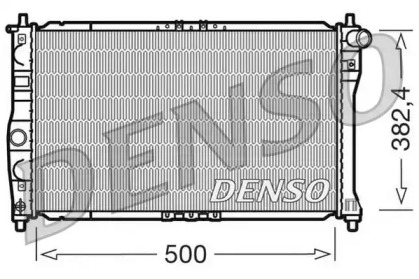 Теплообменник (DENSO: DRM08001)