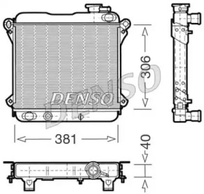 Теплообменник (DENSO: DRM09001)