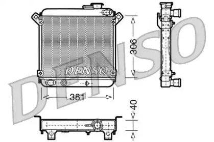 Теплообменник (DENSO: DRM09004)