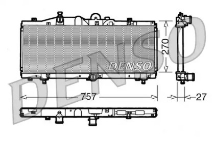 Теплообменник (DENSO: DRM09010)