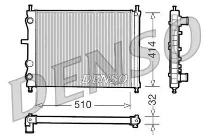 Теплообменник (DENSO: DRM09020)