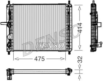 Теплообменник (DENSO: DRM09031)