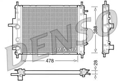 Теплообменник (DENSO: DRM09032)