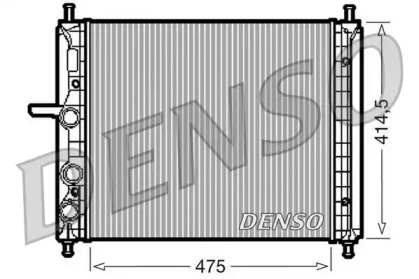 Теплообменник (DENSO: DRM09034)