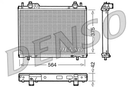 Теплообменник (DENSO: DRM09035)